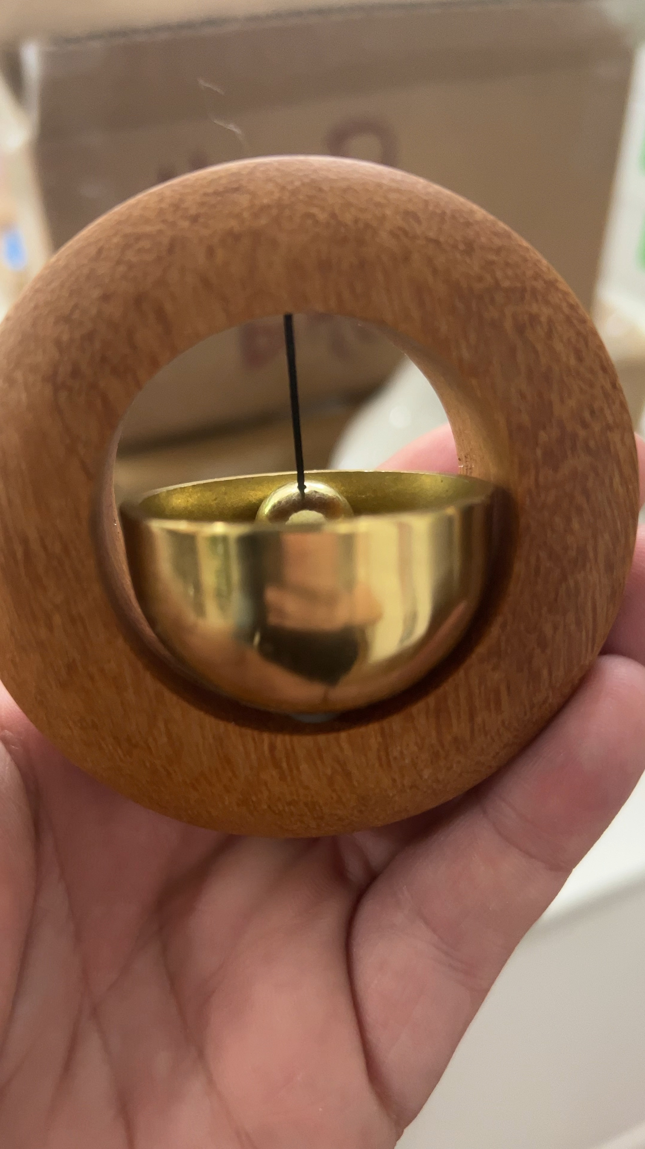 This sound of this door bell is so beautiful and zen. I can’t wait to put it on the front door of my cafe. You can stick it on with the included adhesive, but it is also magnetic.

#LTKFindsUnder50 #LTKHome #LTKVideo