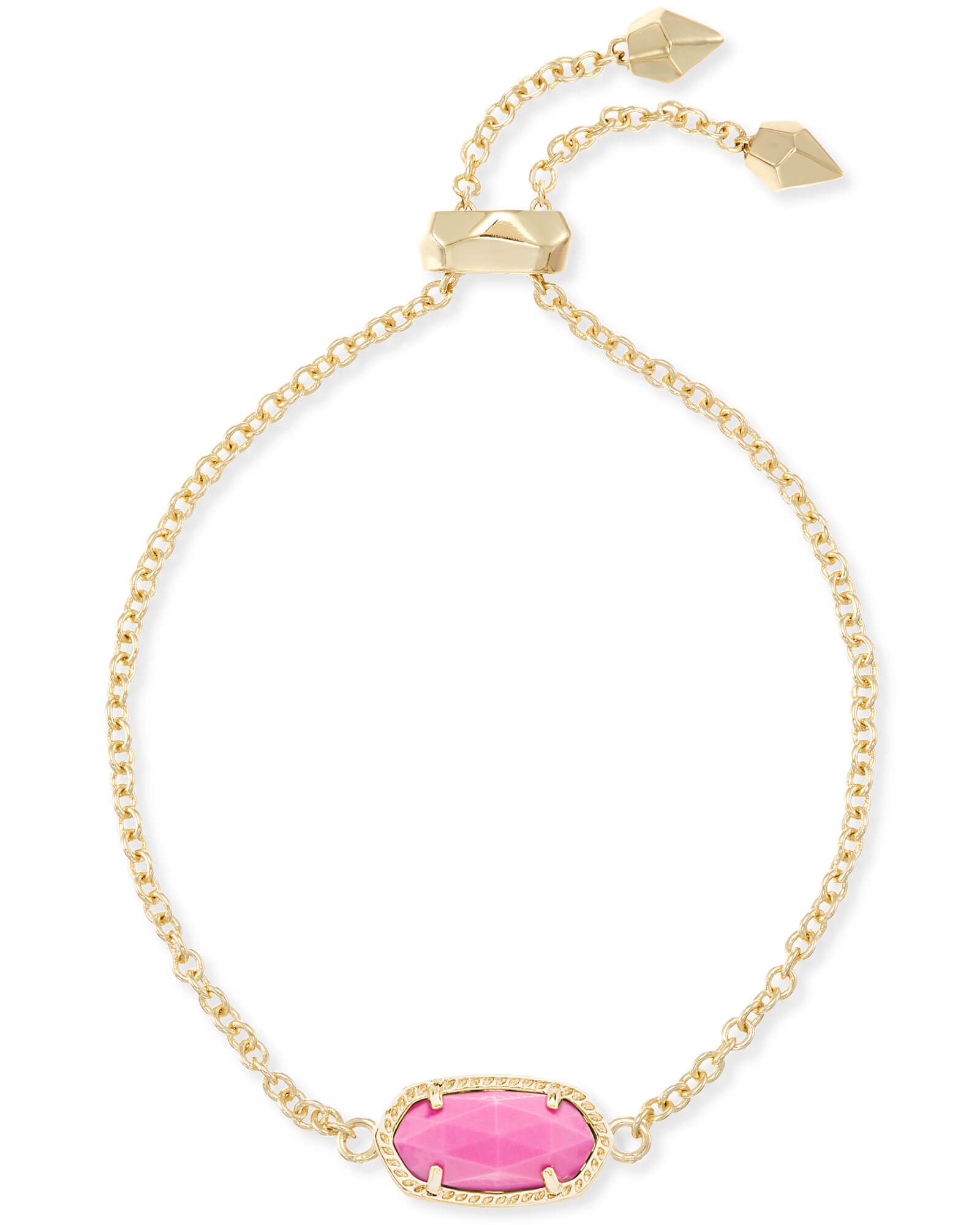 Elaina Gold Chain Bracelet in Magenta | Kendra Scott
