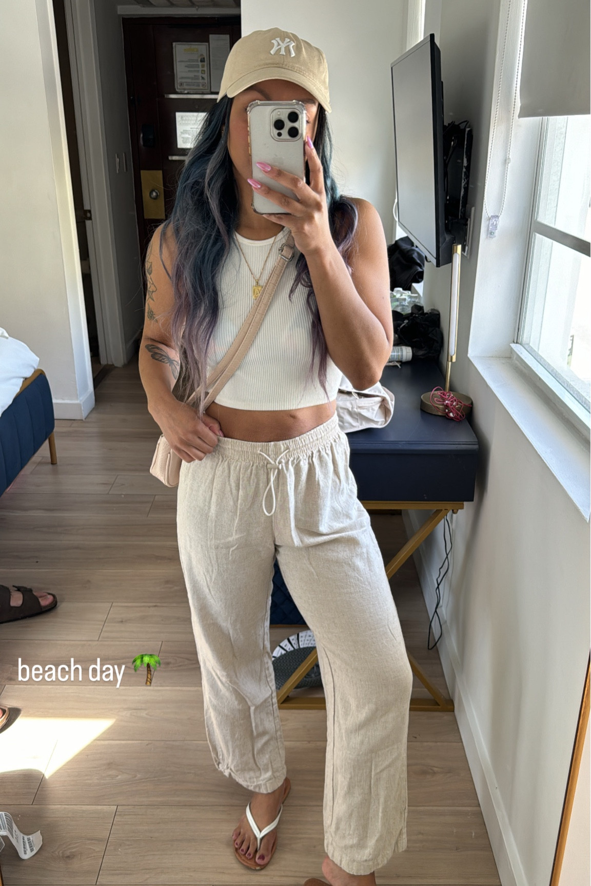 First beach day in #Miami! Love these bottoms because not only do they come in petite sizing but aren’t  exclusive to beach wear as they aren’t totally see through. I’ve worn them as dressy/linen pants as well! Got mine in a petite XS and fit TTS #petite #petitesizing #shortgirlfriendly 

#LTKtravel #LTKswim #LTKstyletip