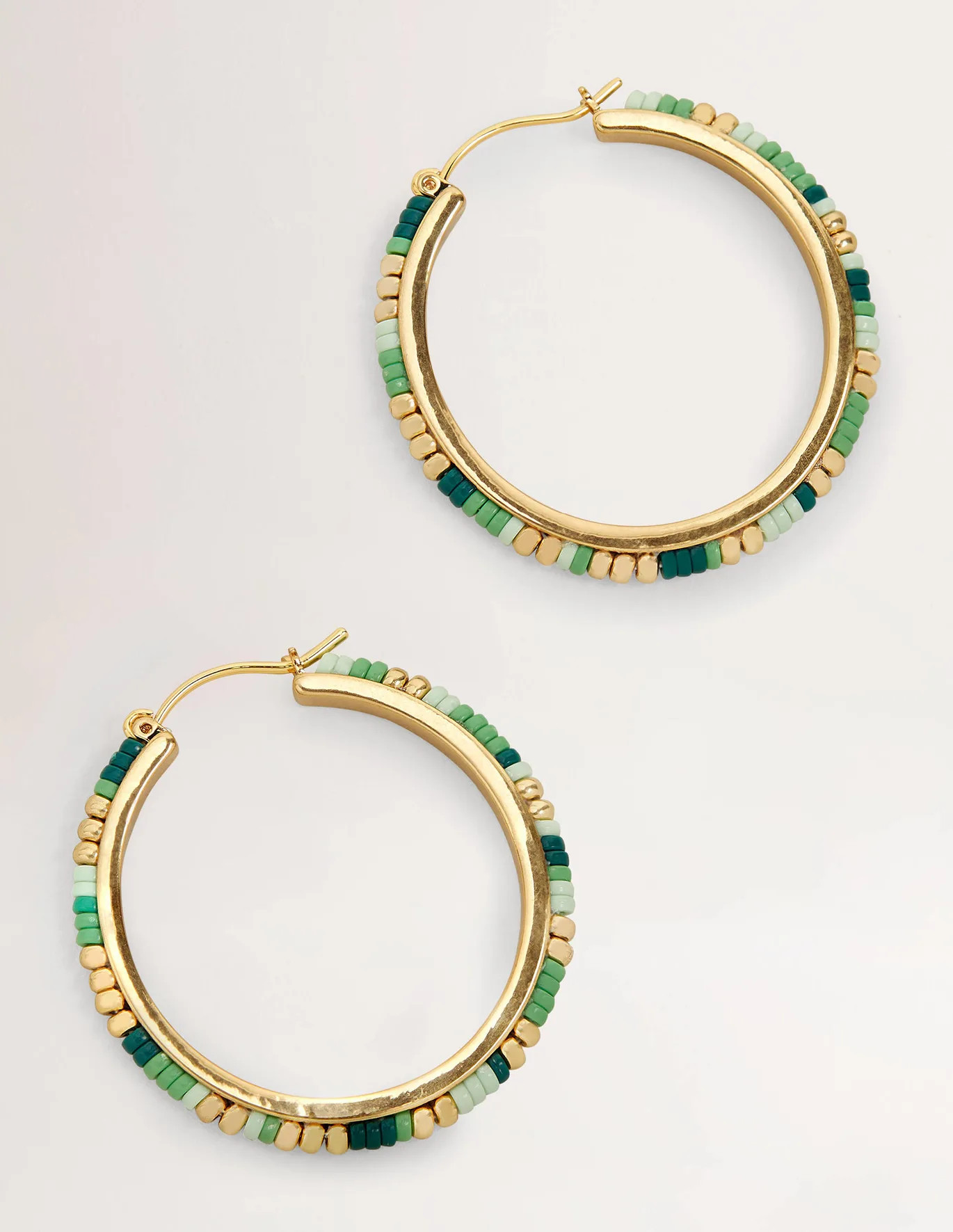 Beaded Hoop Earrings | Boden (US)
