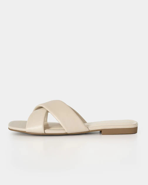 Julez Criss Cross Sandals - Bone | VICI