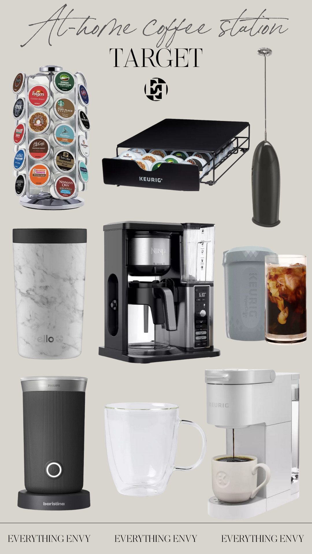 Creating the perfect at-home coffee station with stylish, affordable finds from Target. Everything you need to brew in style—linked for easy shopping! 

 #LTKHome