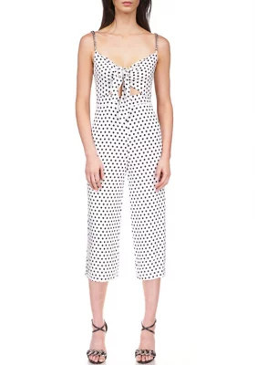 Michael Michael Kors Women's Classic Dot Tie Jumpsuit | Belk