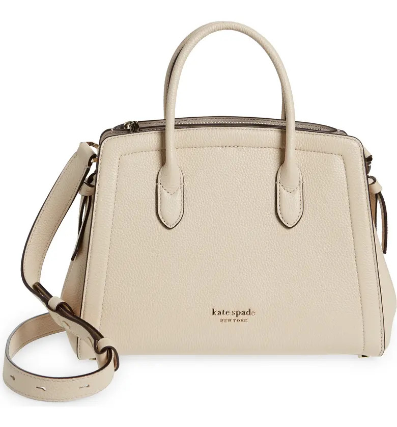 knott medium leather satchel | Nordstrom