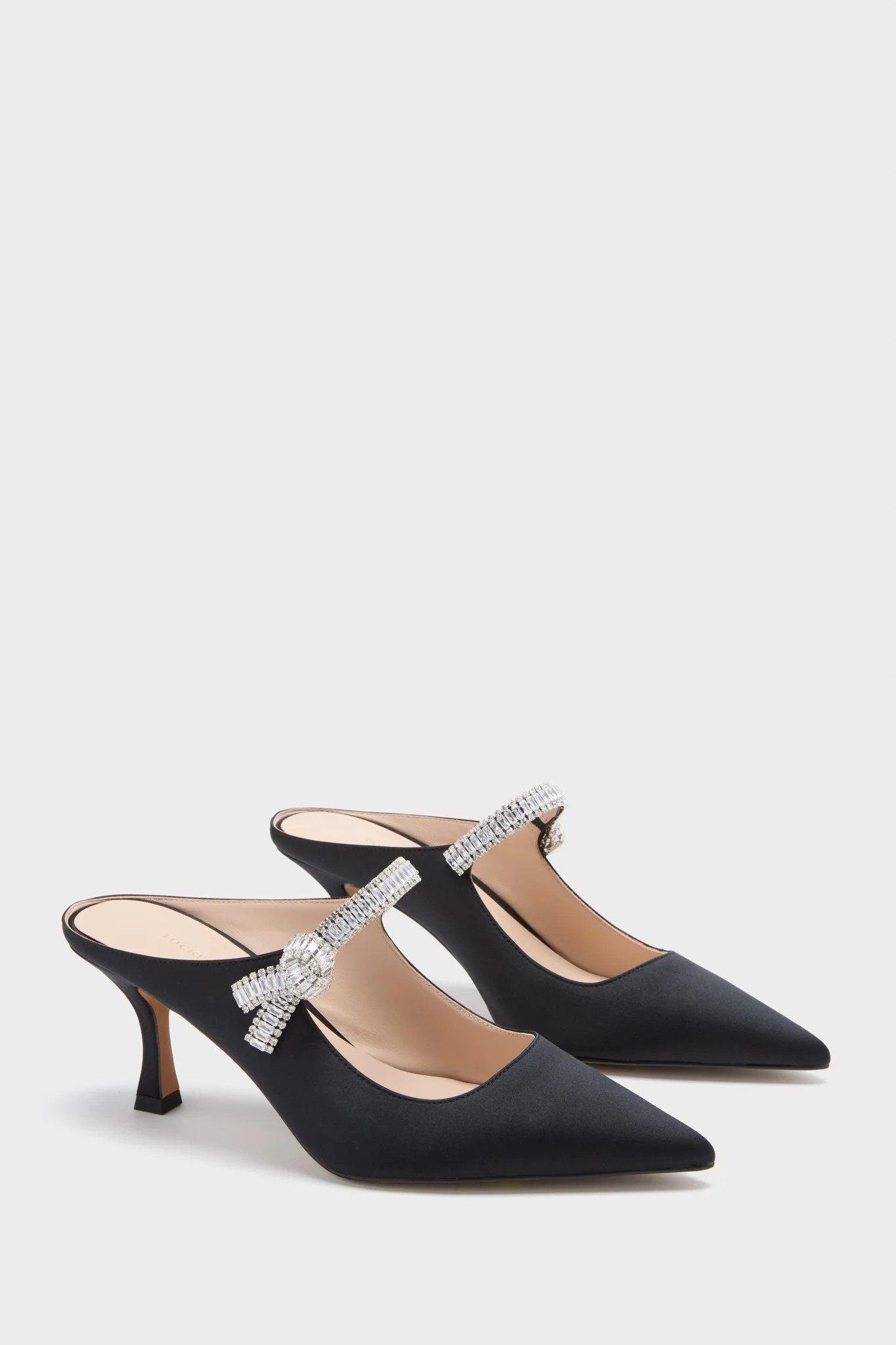 Fern Satin Mae Heels | Tuckernuck (US)