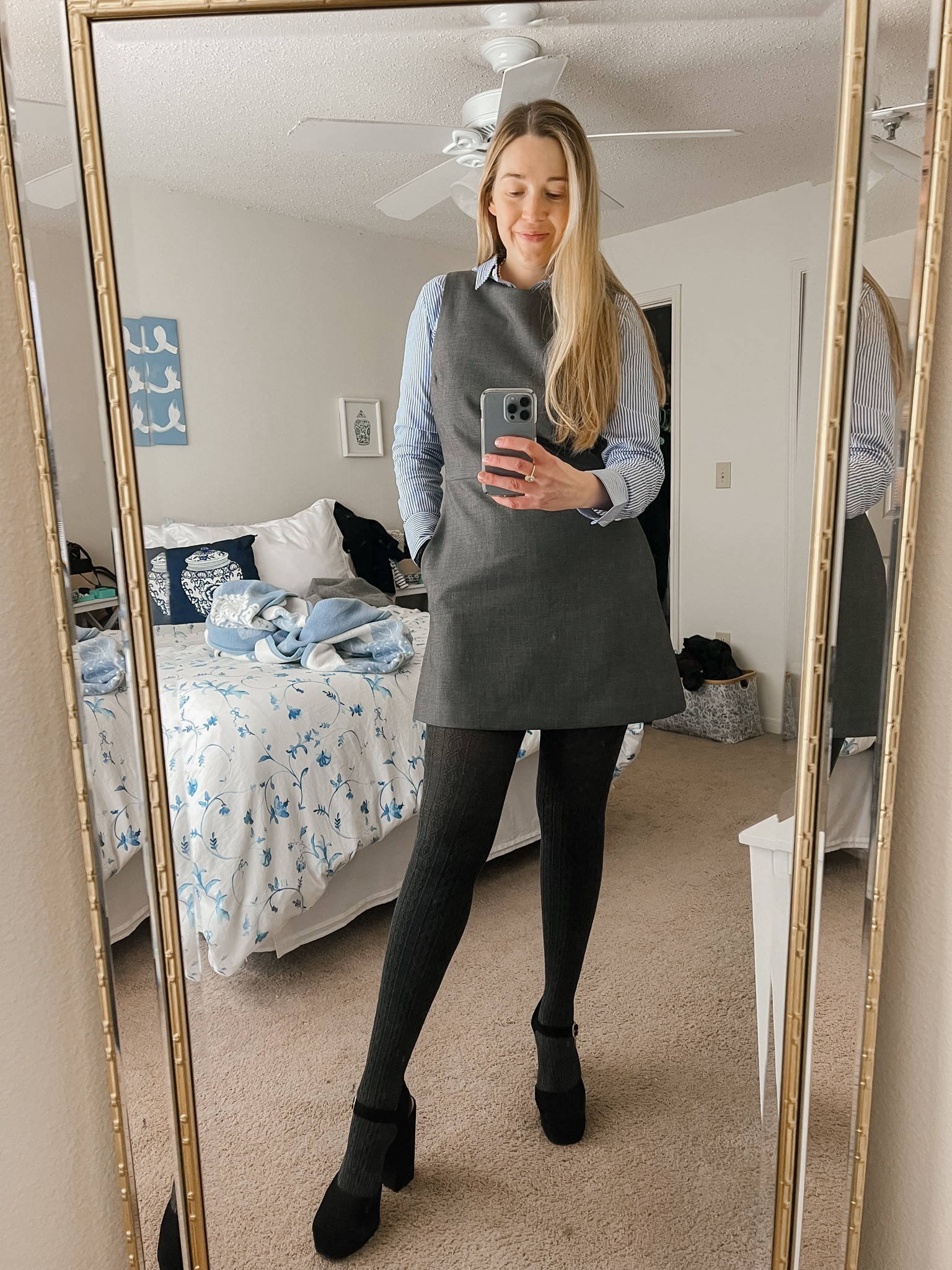 Winter work ootd 🖤 dress is on sale and I sized up for length! Med student clinic outfits 

#LTKworkwear #LTKfindsunder100 #LTKSeasonal