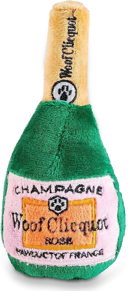 Haute Diggity Dog Champup & Pawsecco Collection – Soft Plush Funny Dog Toys with Squeaker and F... | Amazon (US)