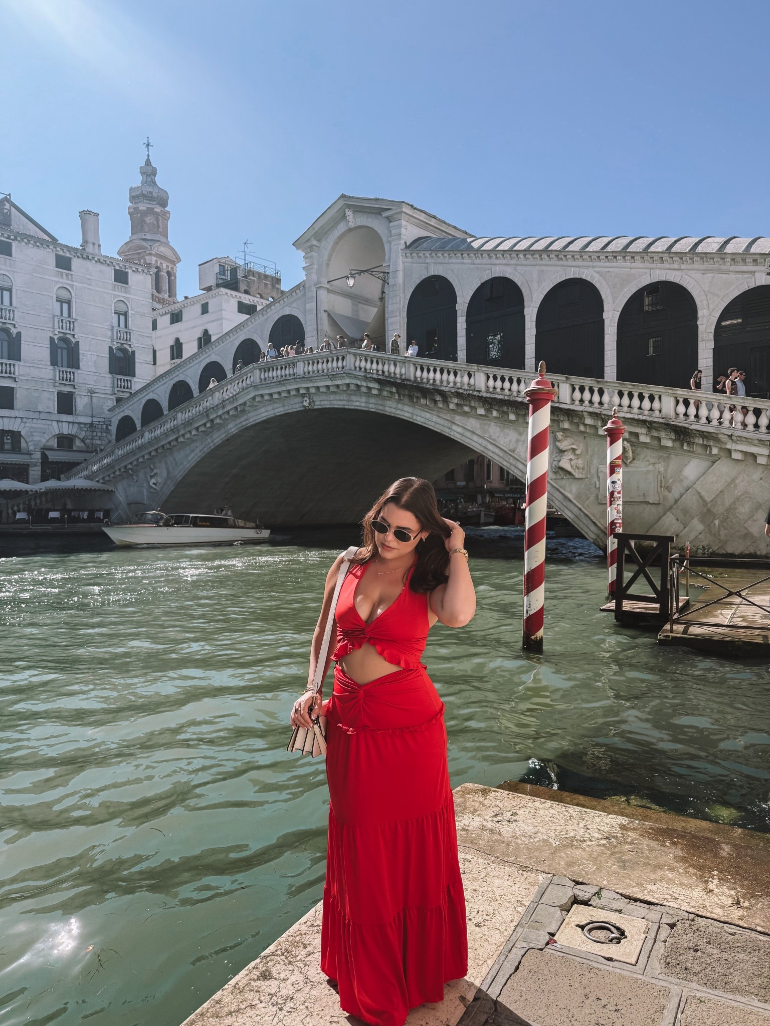 Venice Outfit ♥️ Red bodycon skirt set 
.
.
.
Italy outfits, red outfit, SHEIN outfits, SHEIN finds, travel Italy, vacation outfit, skirt set, romantic outfit, date night outfit, travel outfits

#LTKPetite #LTKFindsUnder100 #LTKTravel