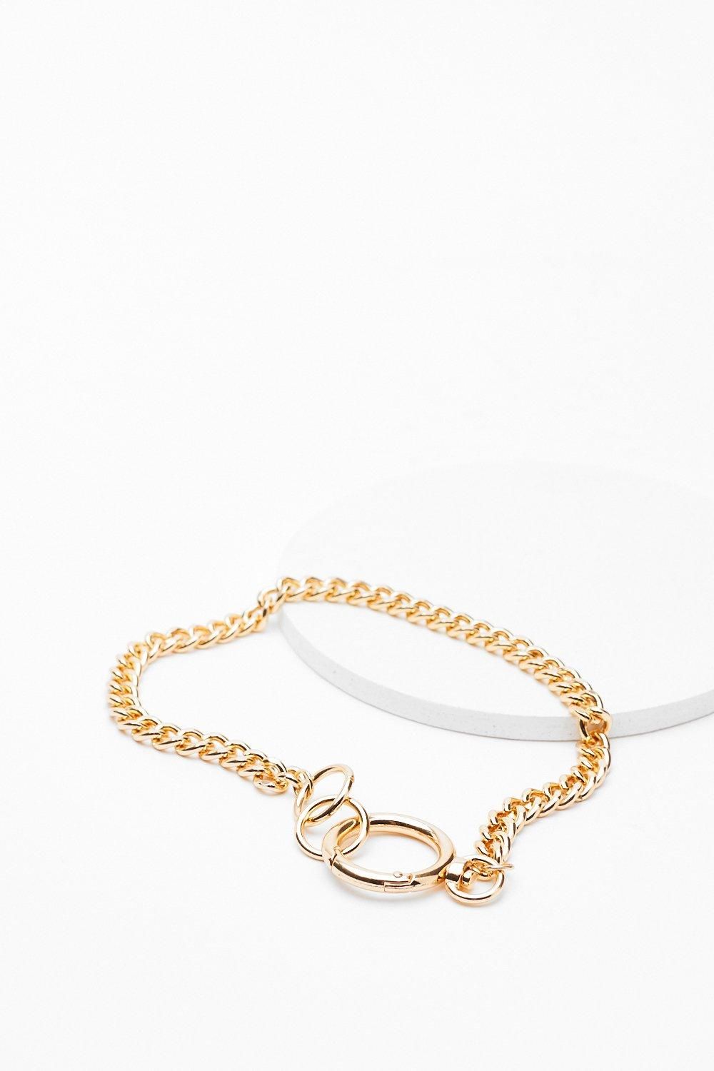 In Chain Sight O-Ring Necklace | NastyGal (US & CA)