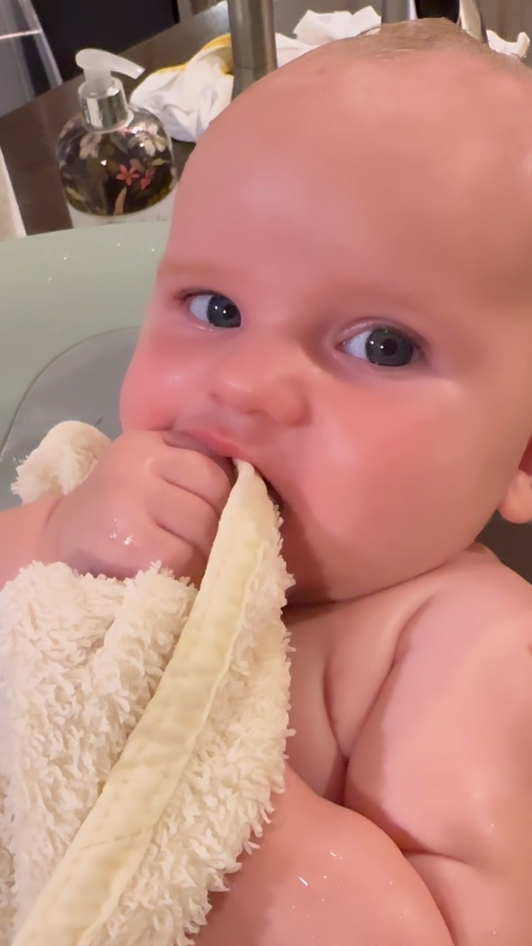 POV: your baby’s nightly self-care routine is better than yours 💆🏼‍♀️ 

#LTKbump #LTKbaby #LTKkids