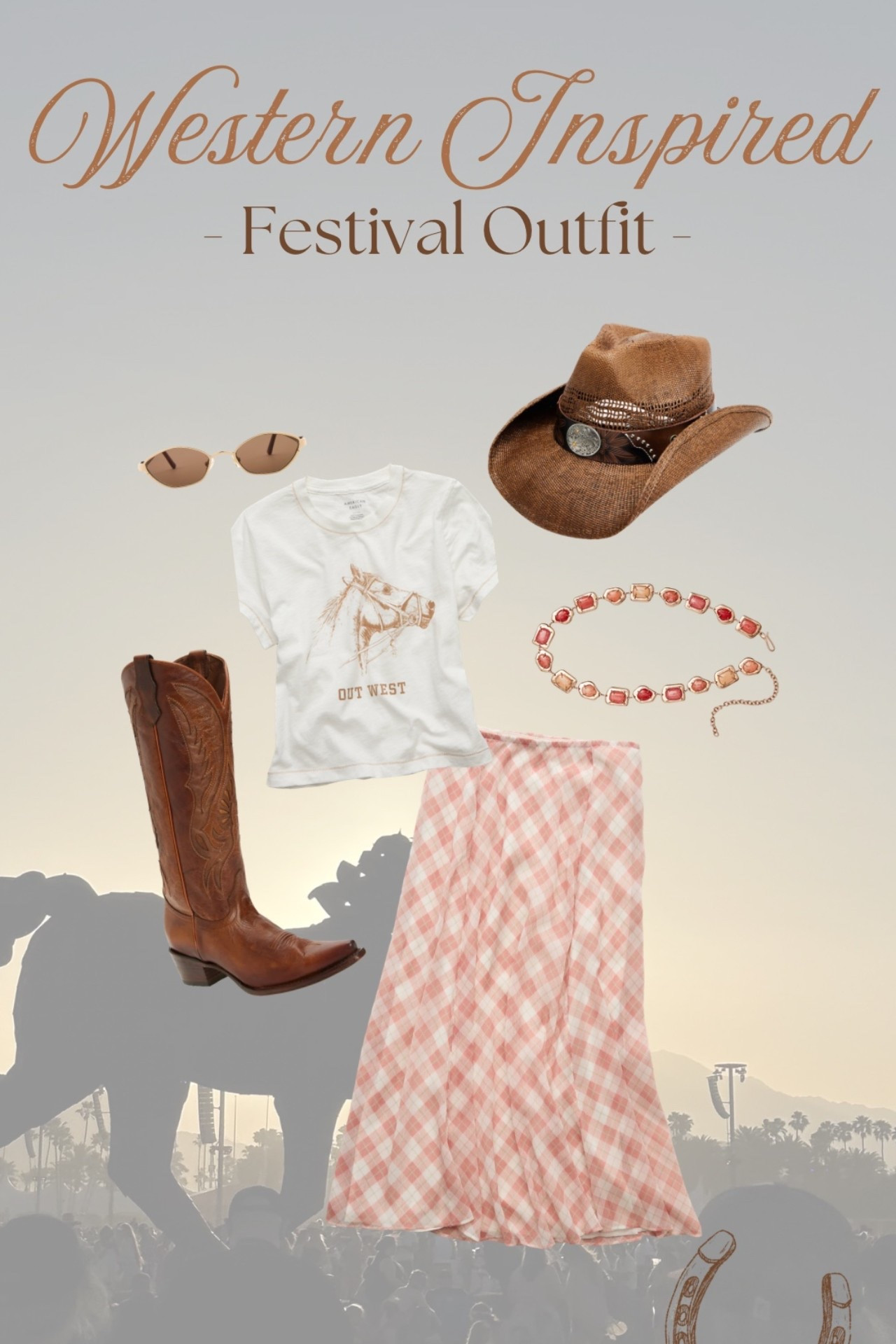 In case you didn’t know, @American Eagle came out with the cutest pieces for @stagecoach 🤠🌴 check out my profile for all the outfit details! 

#stagecoachoutfits2026 #stagecoachoutfits #countryconcertoutfit #westernfashion #stagecoach 

#LTKFestival