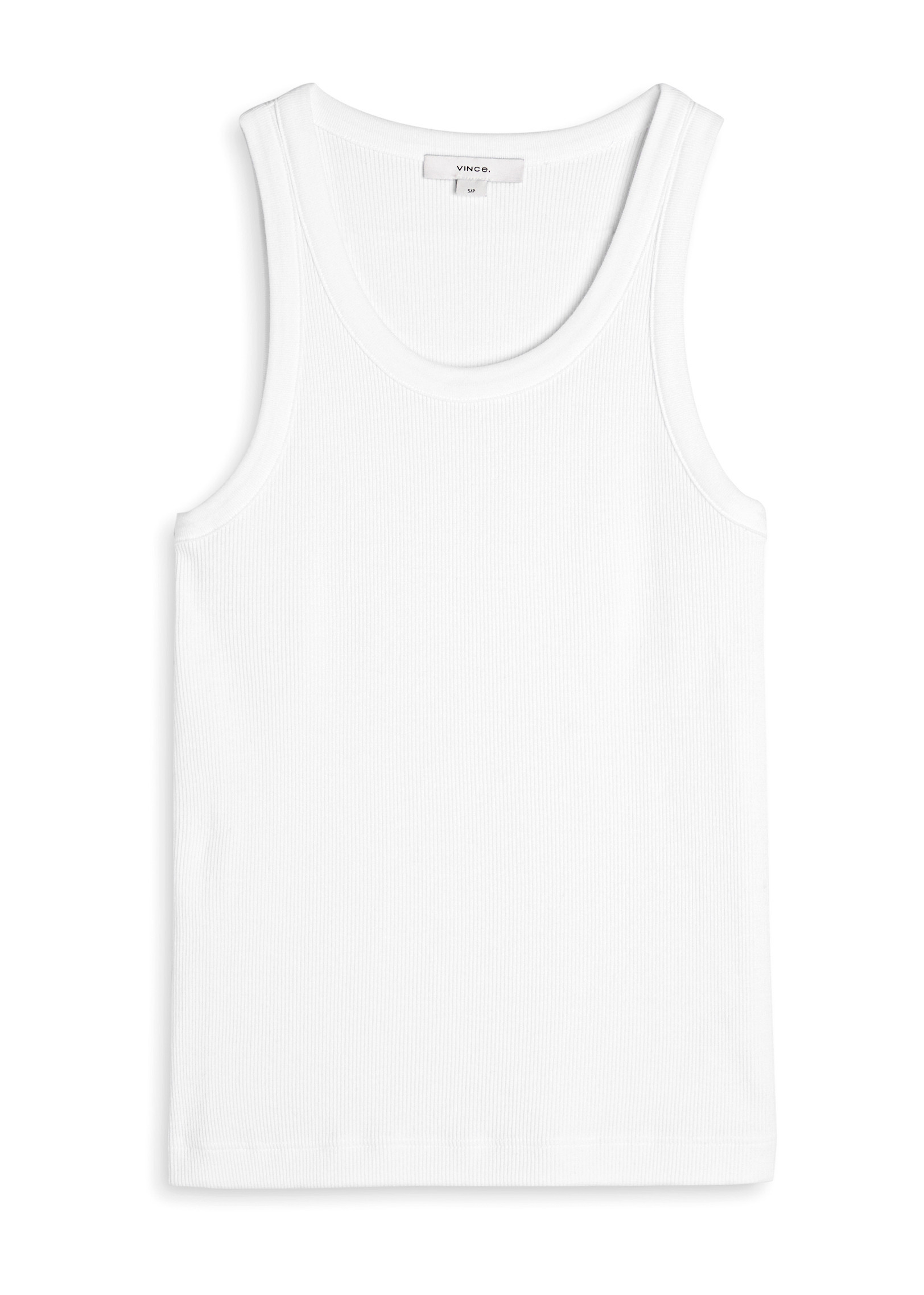 Ribbed cotton-blend tank | Harvey Nichols
