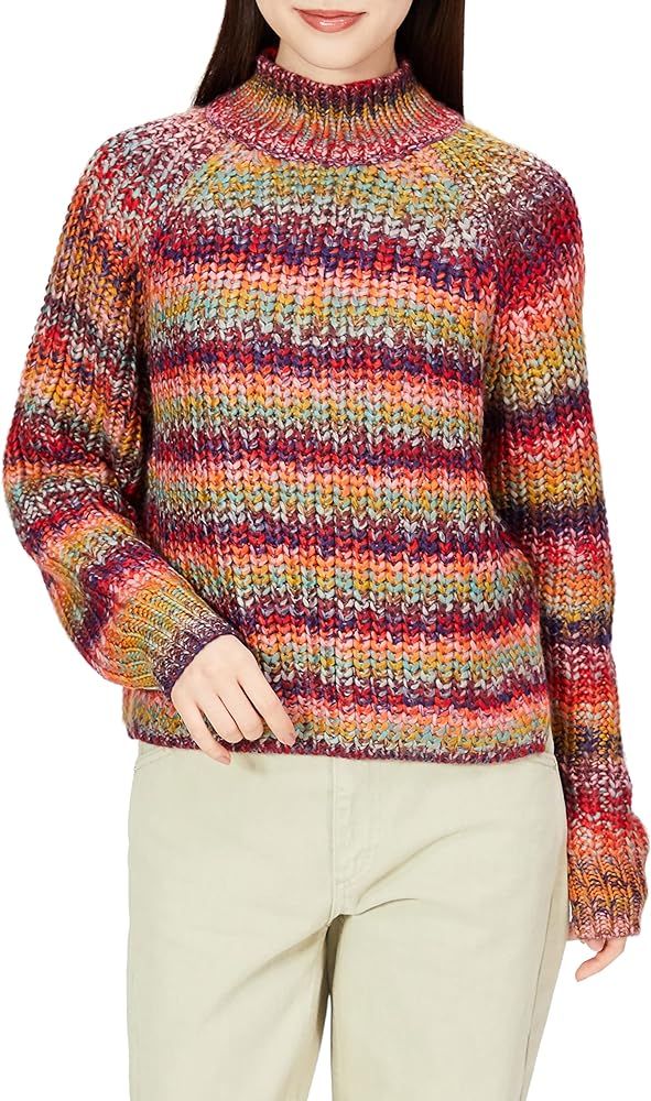 Desigual womens Flat Knit Thick Gauge Pullover Sweater, Orange, Small US at Amazon Women’s Clot... | Amazon (US)