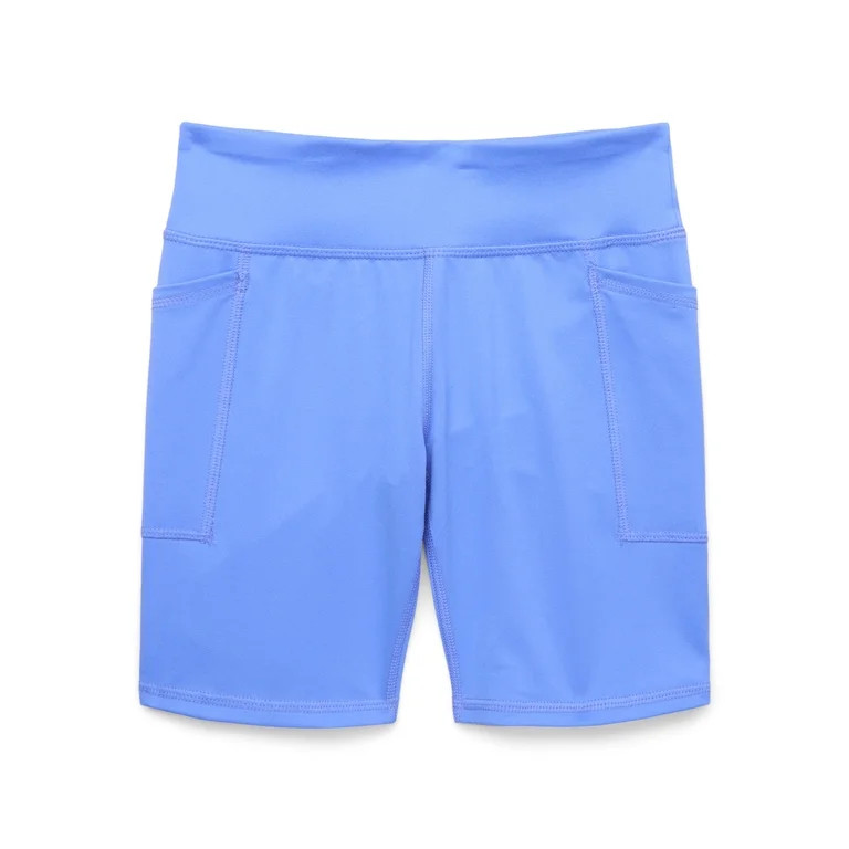Athletic Works Girl's Active Bike Shorts, Sizes 4-18 & Plus | Walmart (US)