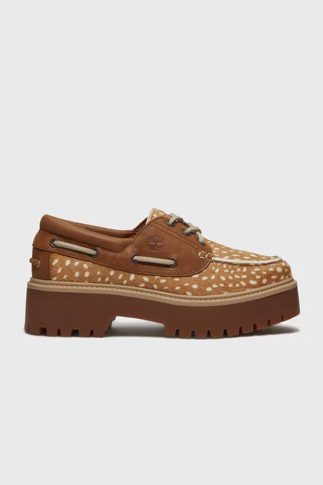 Timberland Women's Stone Street Boat Shoe in Rootbeer, Women's at Urban Outfitters | Urban Outfitters (US and RoW)