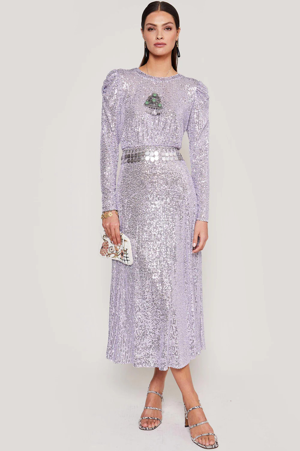 Cerise - Embellishment Lilac | Rixo
