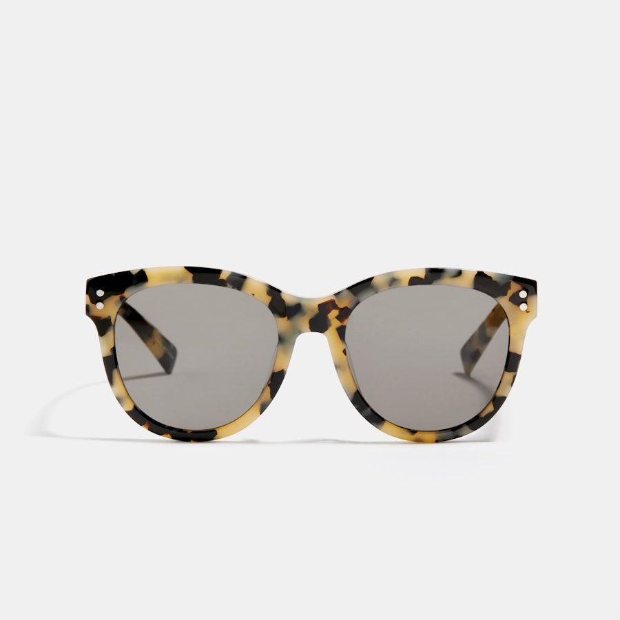 Wilshire Round Acetate Sunglasses | Italic