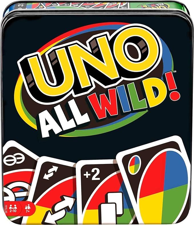 Mattel Games UNO All Wild Card Game with 112 Cards, Toy for Kid, Family & Adult Game Night for Pl... | Amazon (US)