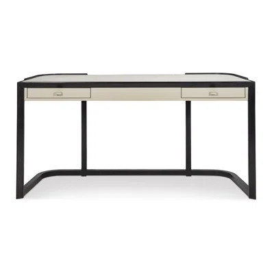 Jude Solid Wood/Leather Writing Desk | Perigold