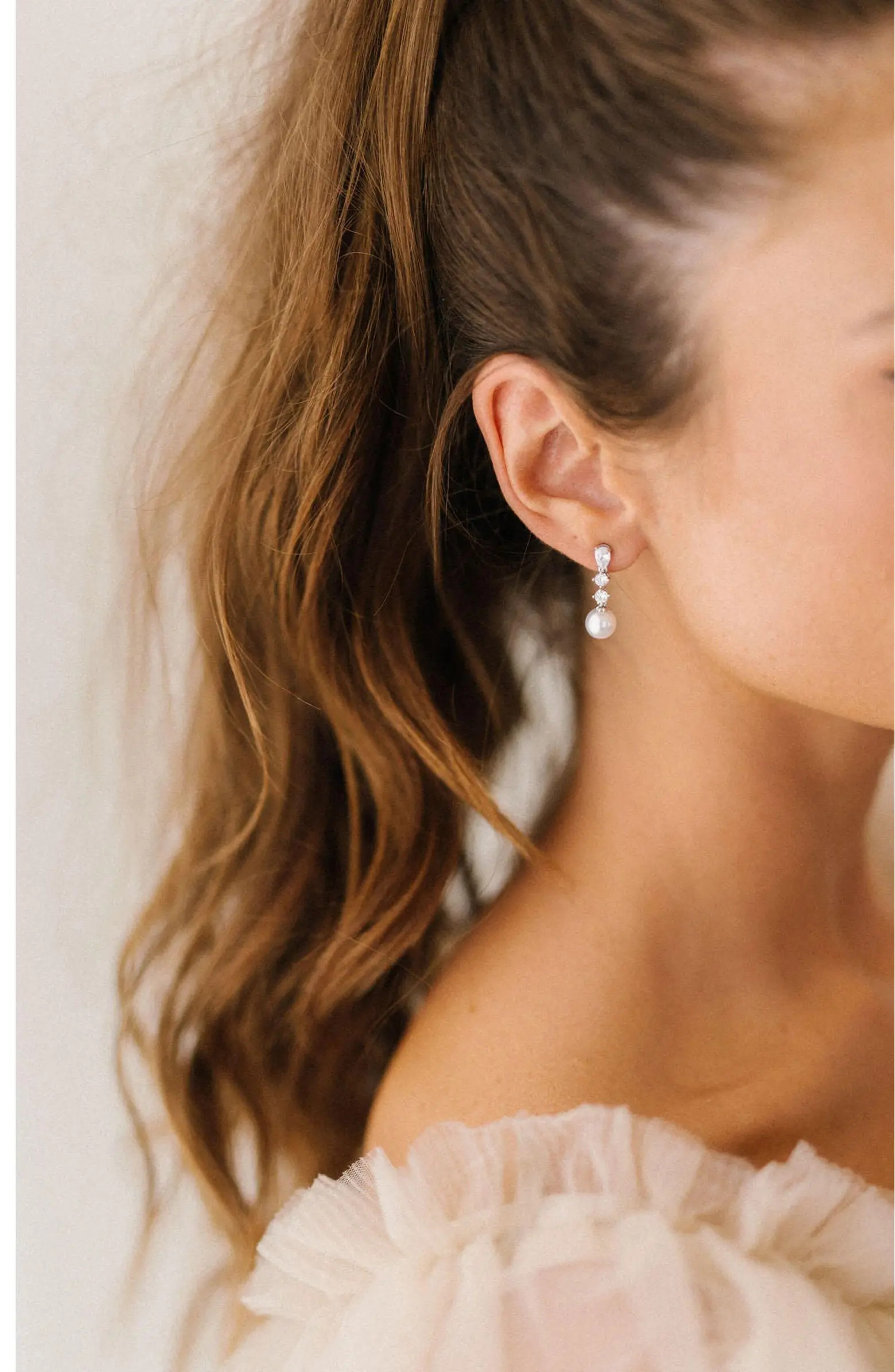 Serenade Pearl and Crystal Earrings | Nordstrom