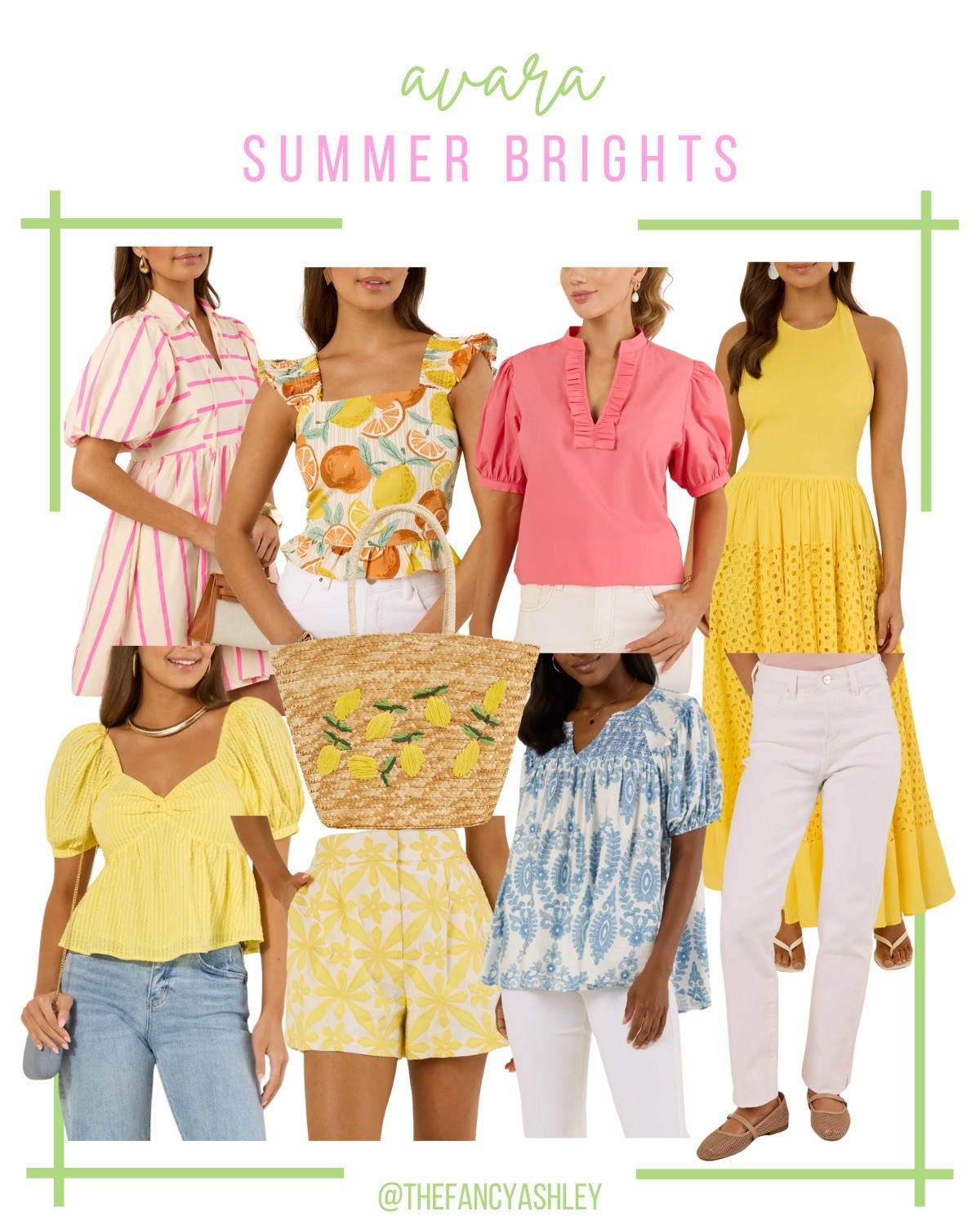 Totally obsessed with these cute summer brights from Avara—seriously, their dresses, tops, shorts, and pants are perfection for every summer soiree. Use code FANCY15 to save 15% off your first order.

#LTKStyleTip #LTKSeasonal #LTKFindsUnder100