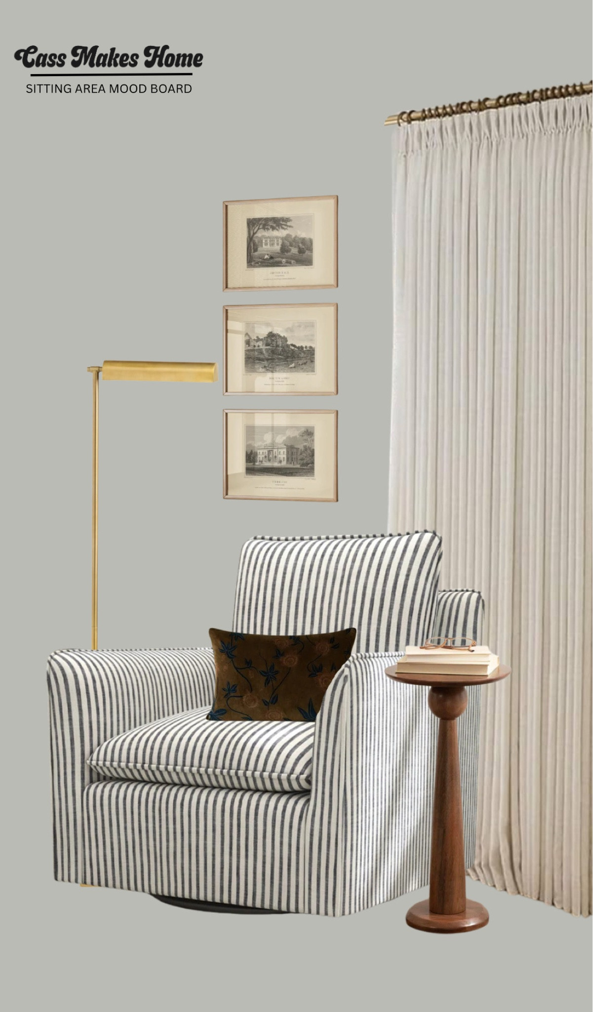 If you’ve got a corner in your home that is empty, I promise you wont regret sticking a comfy arm chair and a reading lamp in it. I added this combo to our bedroom corner when I redesigned it a few years back and while sometimes it does collect things, there are MANY reasons why I love it. Wanna read a book? sitting corner. Having a conversation? sitting corner. Need to fill a blank space in your home? Sitting corner. 

I recently saw this chair on a viral TikTok and I immediately saved it and haven’t stopped thinking about it. It checks all the boxes. Casual, comfortable, and not boring. Also super affordable! I love a good reading lamp and this one is gorgeous. Paired with these vintage art prints (from Etsy, my go-to for art) and some pleated curtains. It’s a perfect spot.

#LTKHome #LTKFamily #LTKSaleAlert