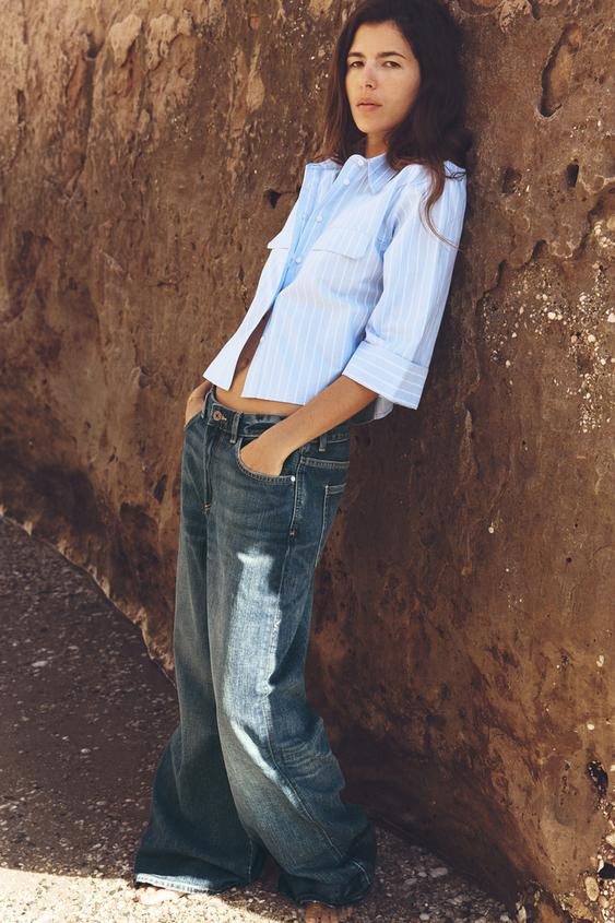 SHORT OXFORD SHIRT | Zara US