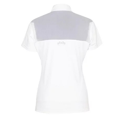 Equine Couture Ladies Giana EquiCool Short Sleeve Show Shirt XX-Large White | Walmart (US)