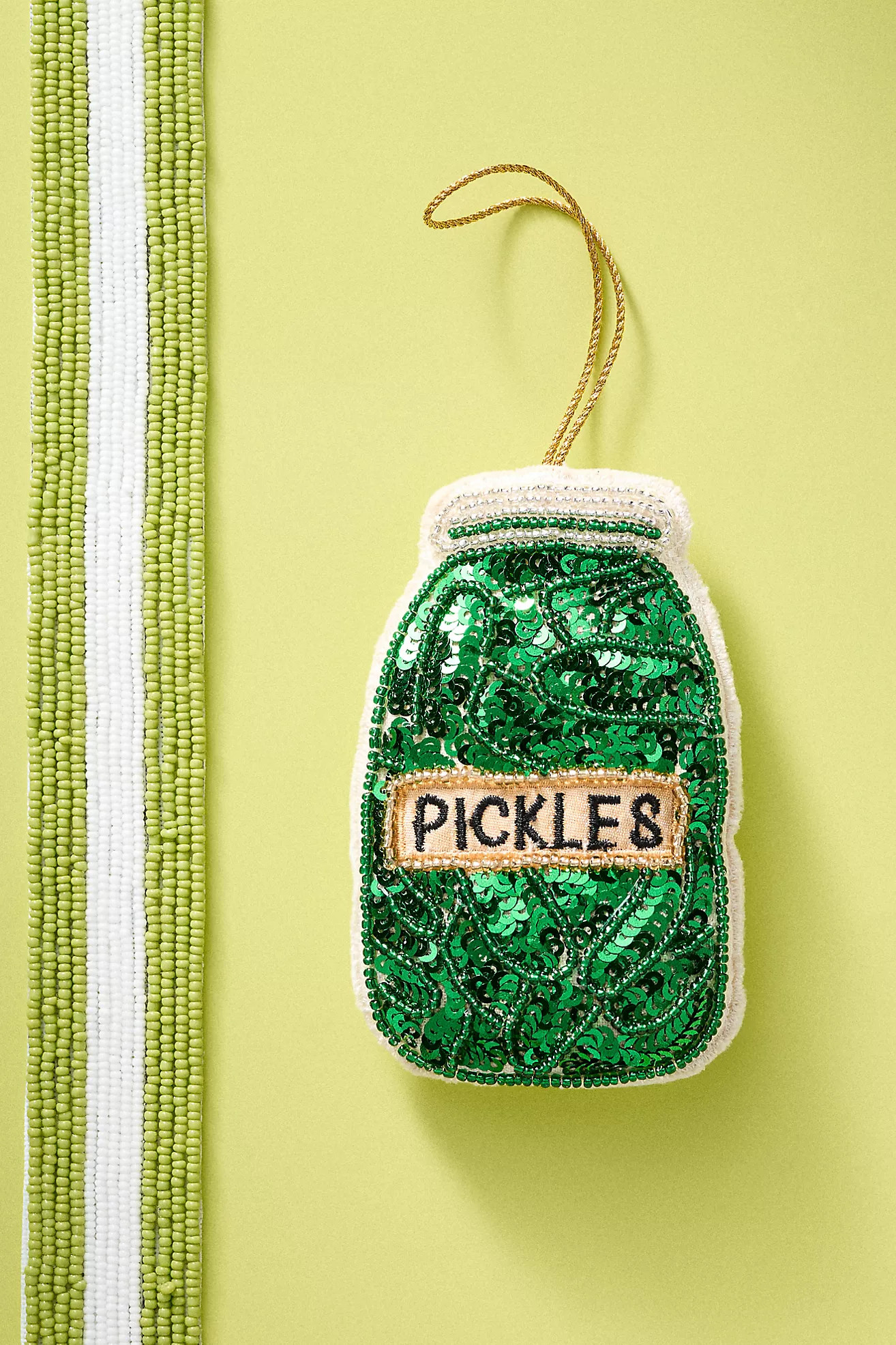 Beaded Accoutrement Ornament | Anthropologie (US)