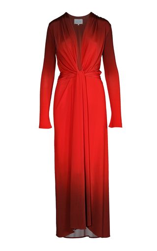 Red Mito De La Selva Jersey Maxi Dress | Moda Operandi (Global)