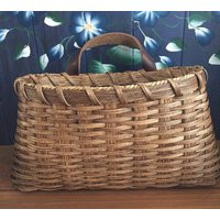 Handmade Basket, Wall Basket, Hanging Basket, Mail Basket , Flower Basket, Made in USA | Etsy (US)