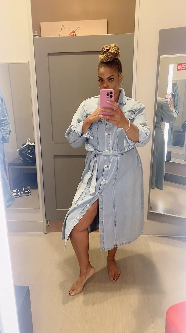 Casual DENIM Look - I found it at Target! #denim #Targetpartner #TargetFinds 

#LTKPlusSize #LTKStyleTip #LTKVideo