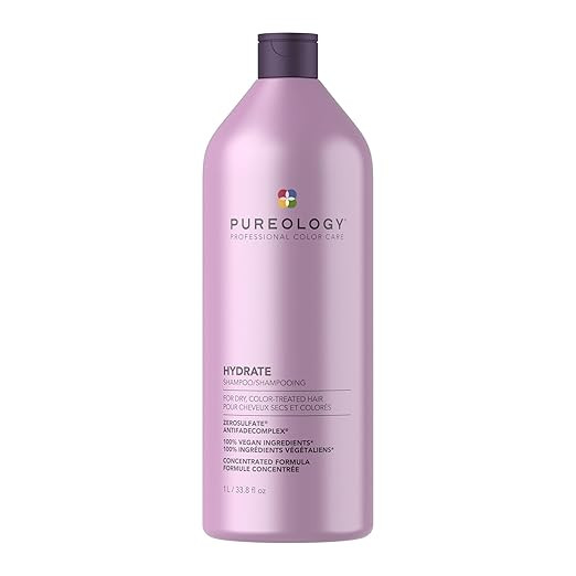 Pureology Hydrate Shampoo - For Dry or Color Treated Hair, Moisturizing Shampoo For Hydration & S... | Amazon (US)