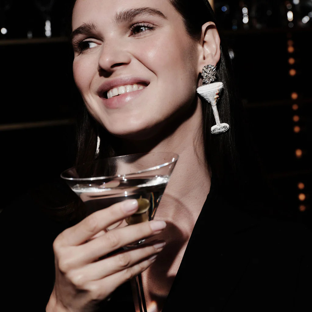 Bemelmans Martini Earrings | Mignonne Gavigan