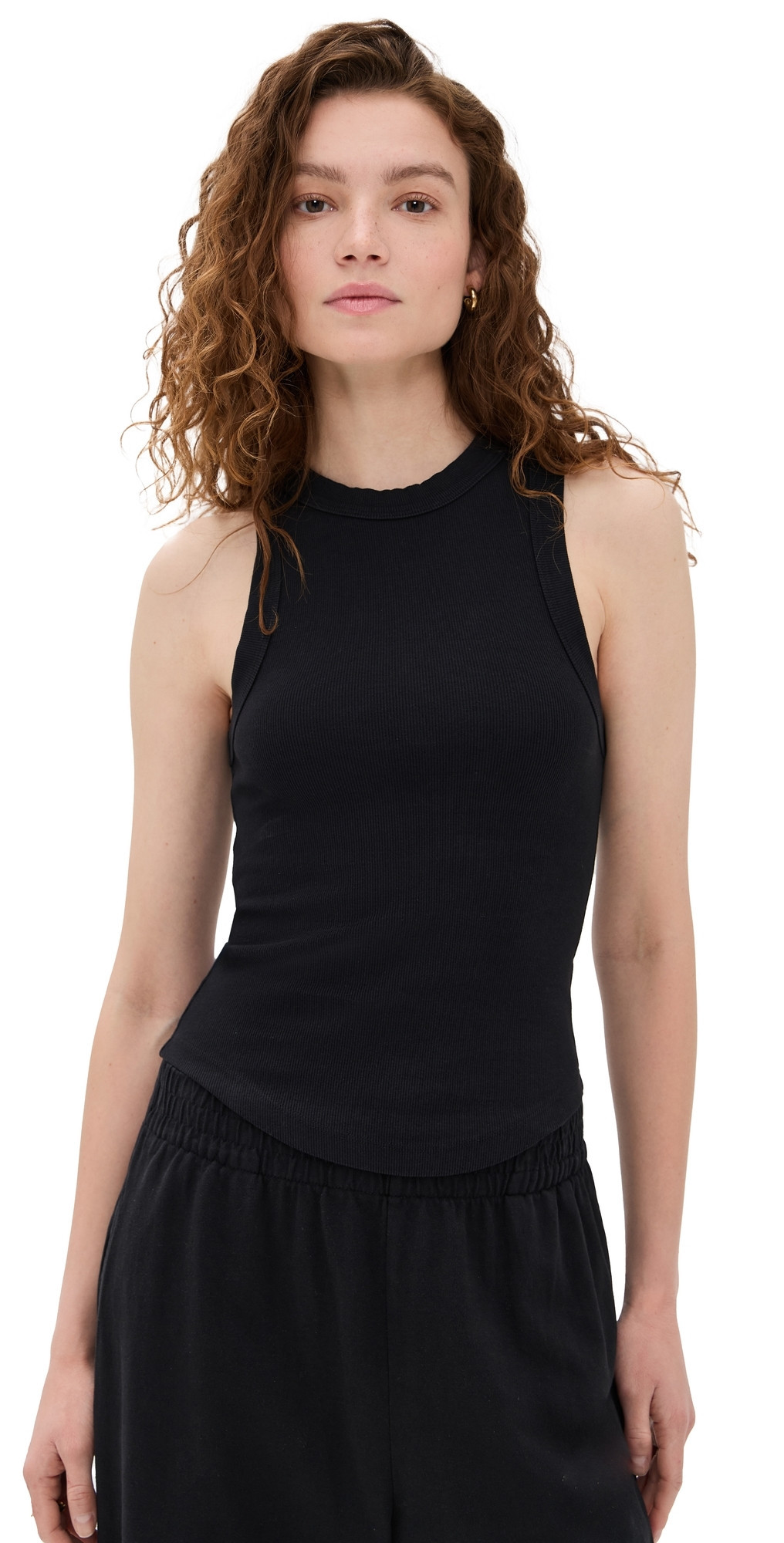 Vitamin A Daybreak Essential Tank Black L | Shopbop