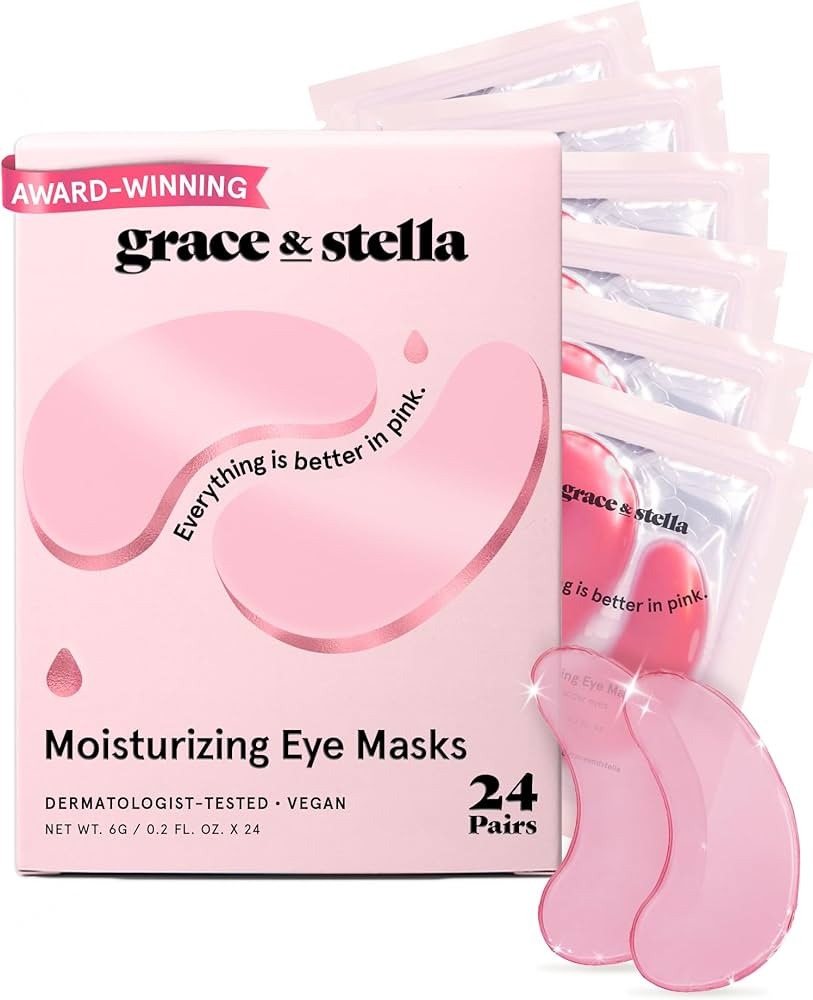 grace & stella Award Winning Under Eye Mask - Birthday Gifts For Women - Bridesmaid Gifts - Reduc... | Amazon (US)
