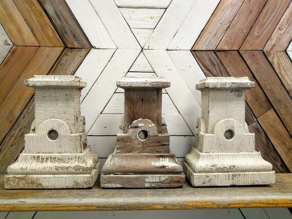 Gorgeous Antique Capital from Column | Vintage White | Architectural Salvage Remnant from Column ... | Etsy (US)