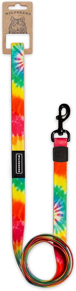 Wilderdog Waterproof Dog Leash - Repels Water & Dirt (Tie Dye) | Amazon (US)
