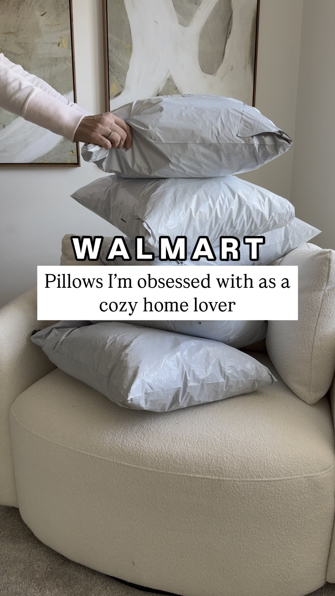 Walmart pillows I love! Perfect for your sofa or bed // cozy home decor 

#LTKWatchNow #LTKFindsUnder50 #LTKHome
