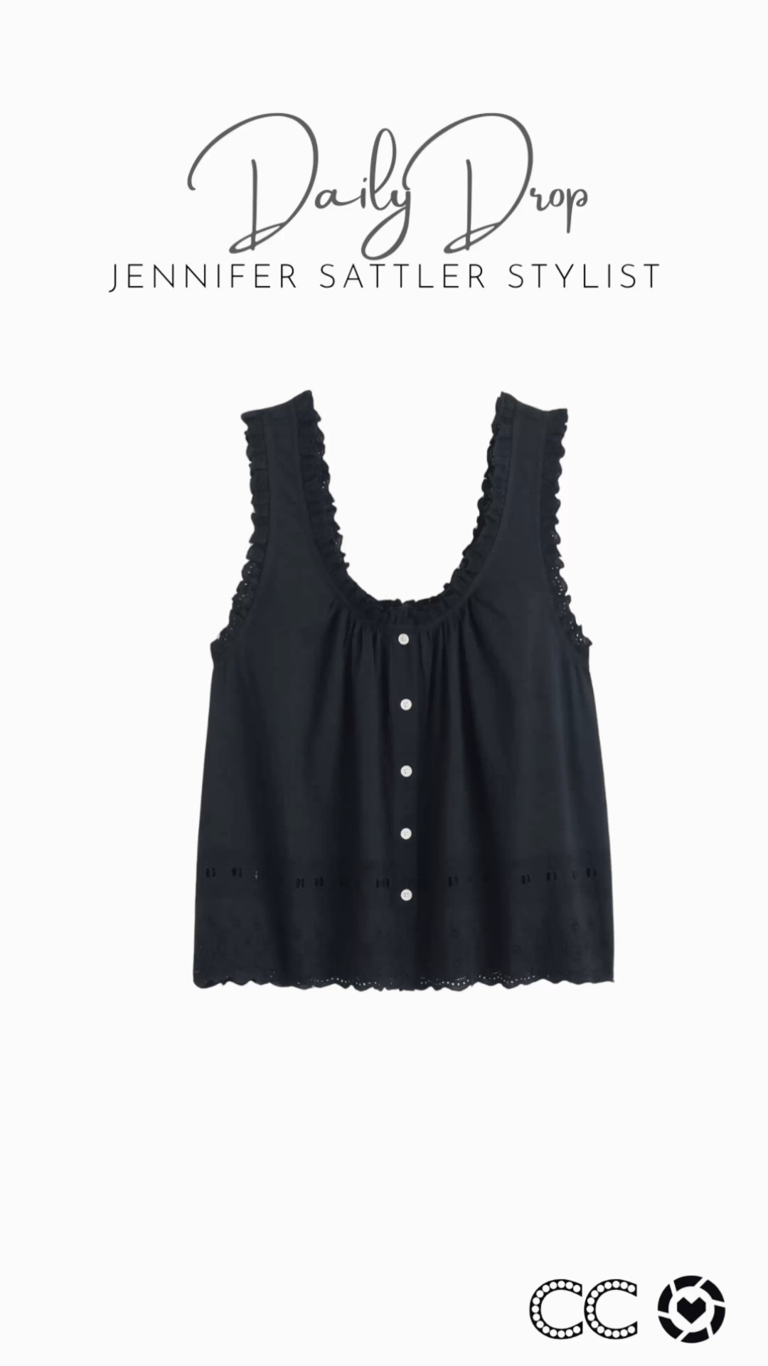 Today’s daily drop is the prettiest black tank top. Wear her with a skirt, your favorite jeans or short shorts. 

#LTKxMadewell