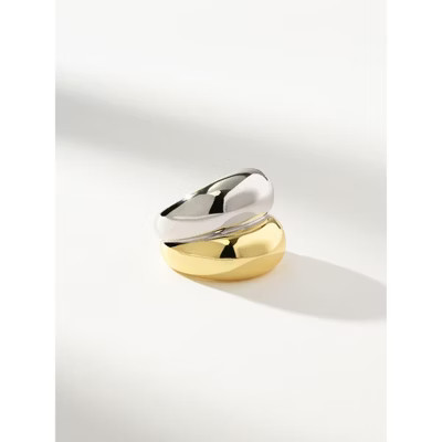 Uncommon James Mixed Up Ring Mixed Metal Size 8 | Target