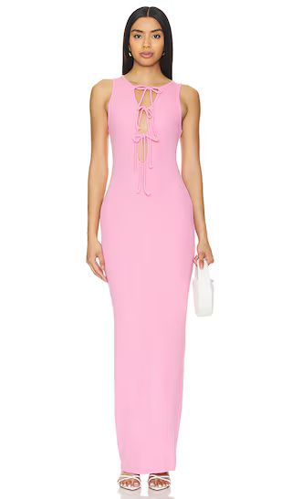 Bambi Maxi Dress in Guava | Revolve Clothing (Global)