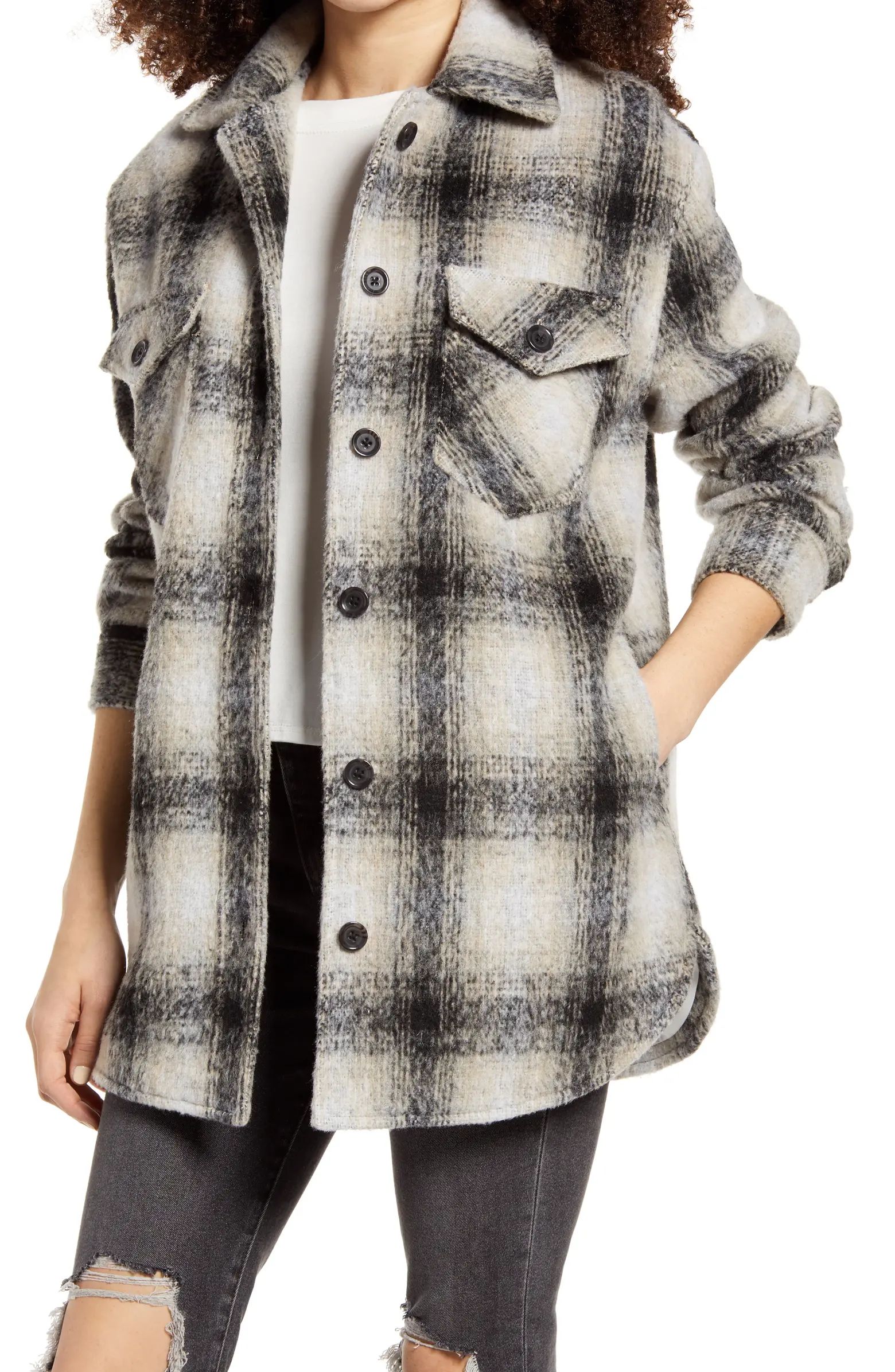 Plaid Shirt Jacket | Nordstrom