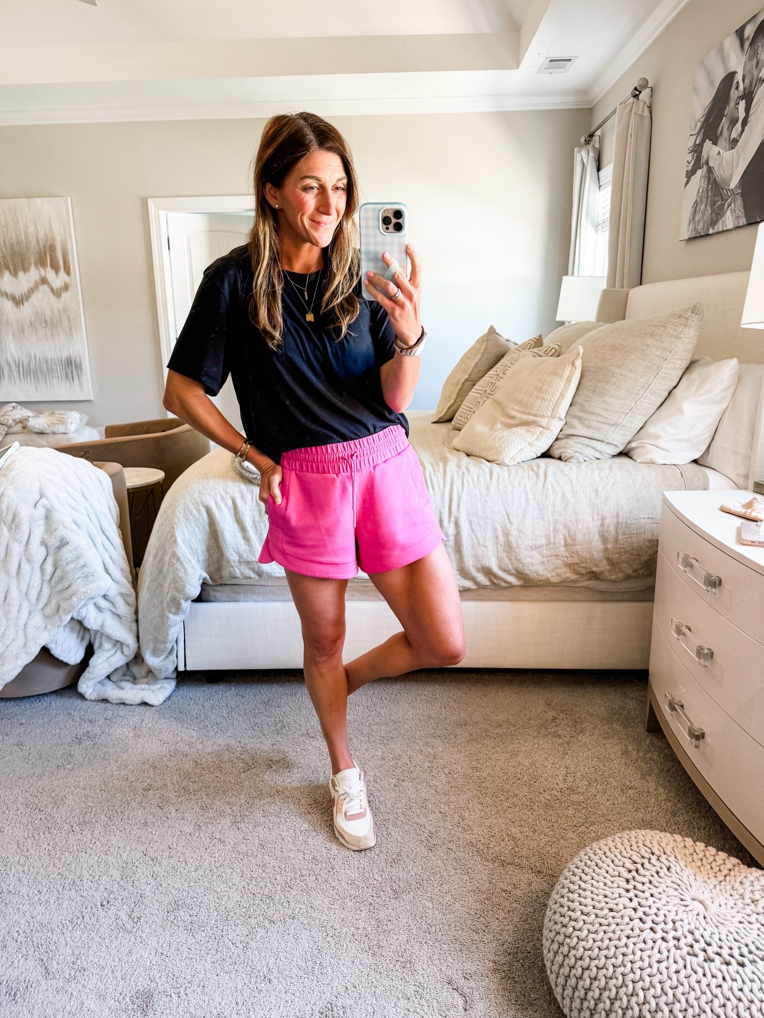 Tee is Target- size small
Shirts are Rhone-size small 
Both available in other colors

Shoes are Nike air max size 8.5 (I size up 0.5 in nikes)

Necklaces and loopy also linked
Code: watsonansley10 for 10% off loopy

Click here to shop

Comfy | active | shorts | tee | t-shirt | nike | loopy | target | target | loopy | electric picks | tiny tags | necklaces | shoes | sneakers | athletic | fitness | daily mom life | style

#LTKmomlife #LTKootd #LTKActive
