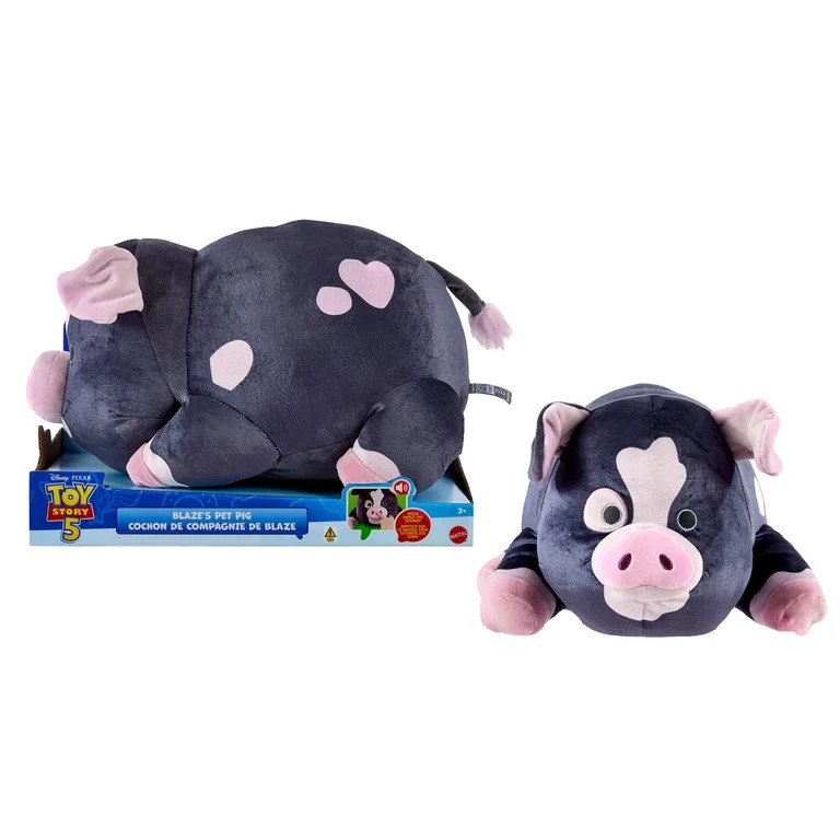 Disney and Pixar Toy Story 5 Blaze\u2019s Pet Pig Feature Plush with Sounds Soft Toy | Walmart (US)
