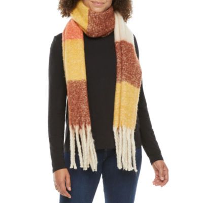 a.n.a Xl Fringe Oblong Cold Weather Scarf | JCPenney