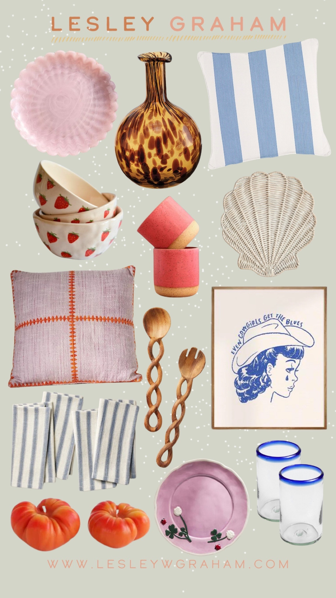 Summer home decor. Summer art. Summer candles. Summer cups, bowls and plates. Summer serving ware. Summer pillows. 

#LTKhome #LTKfindsunder100 #LTKSeasonal