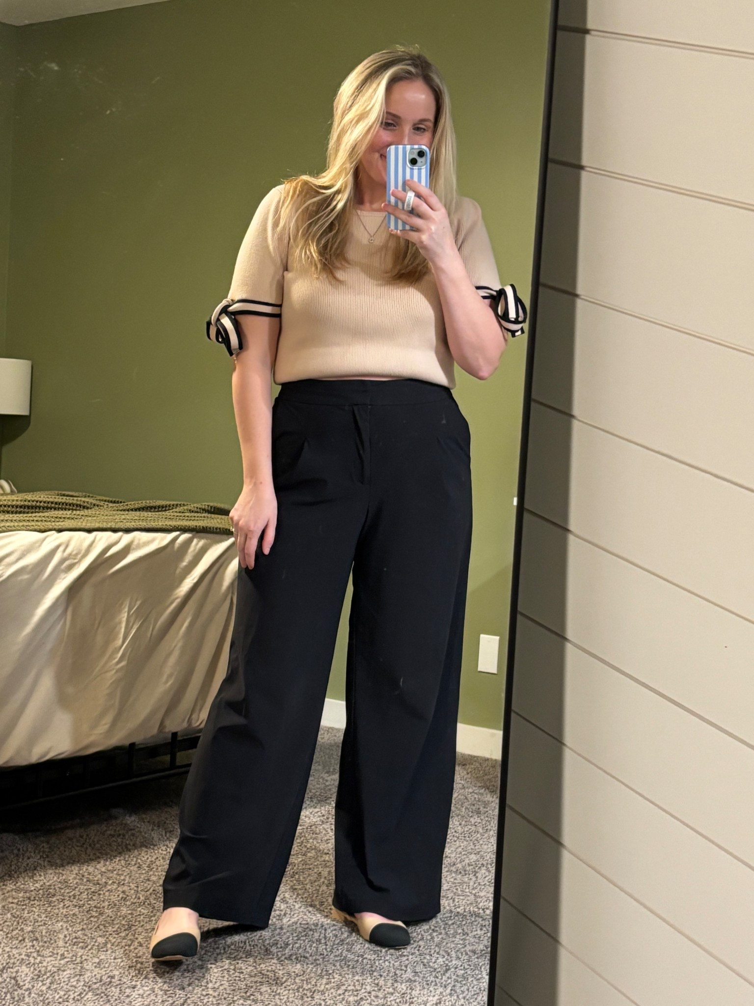 Corporate wear, office wear, work outfit, my favorite trousers, my favorite flats 

#LTKTall #LTKFindsUnder100 #LTKFindsUnder50