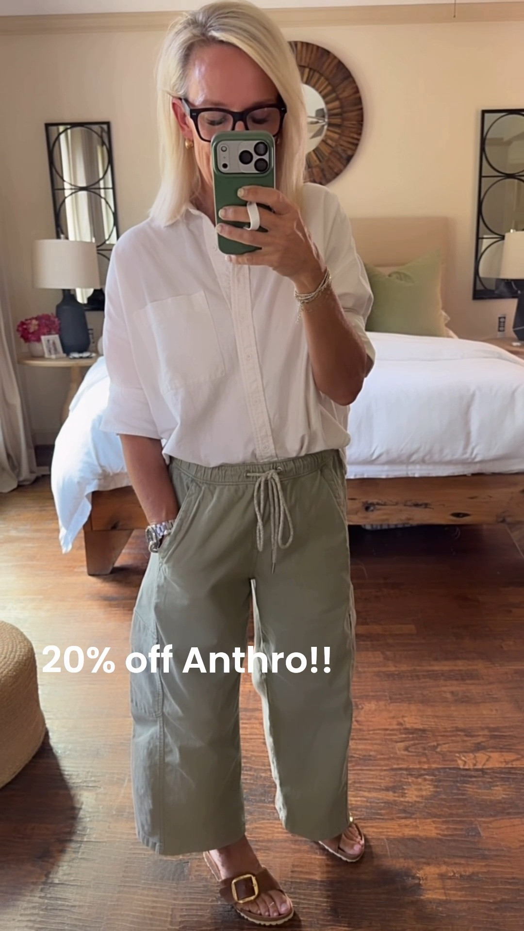Use code CINDY20 sitewide 
On orders over $100
But only for a few days!! 

Wearing smalls 
@Anthropologie

#LTKootd #LTKOver40 #LTKSaleAlert