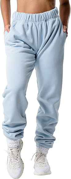 Kamo Fitness CozyTec High-Waisted Sweatpants for Women Baggy: Comfy Lounge Pants with Pockets Cra... | Amazon (US)